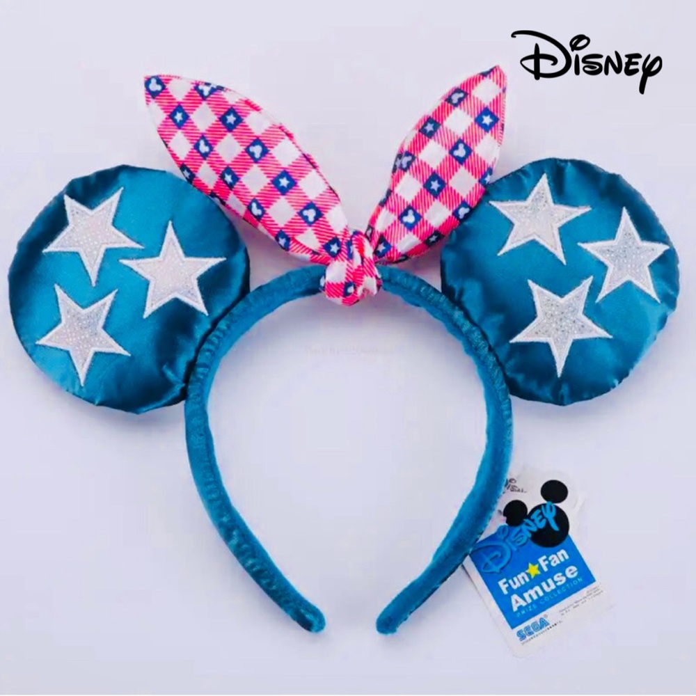 Disney Minnie Mickey Ears NWT